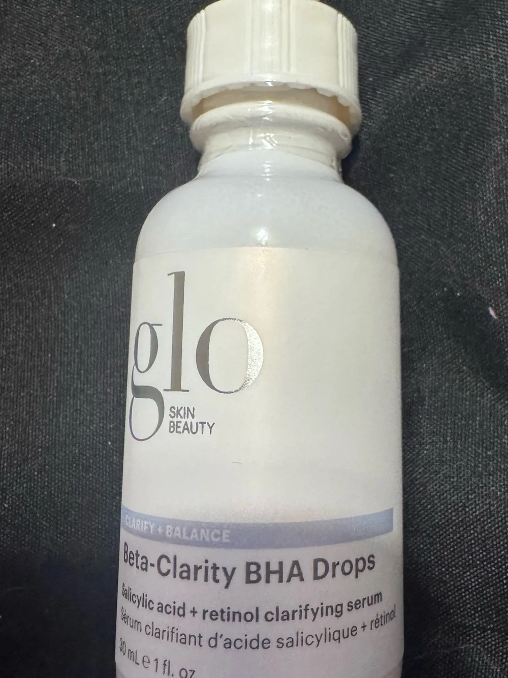 Glo Skin Beauty Beta-Clarity BHA Drops - White with Light Blue Accent